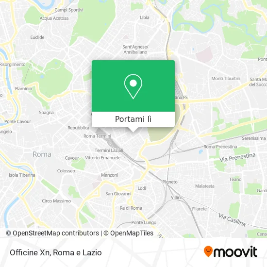 Mappa Officine Xn