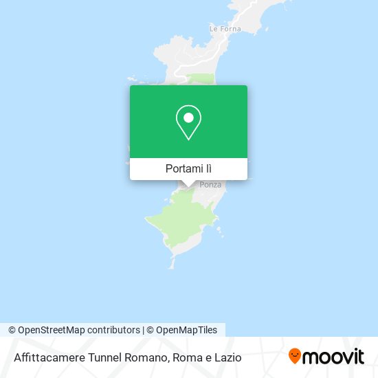 Mappa Affittacamere Tunnel Romano