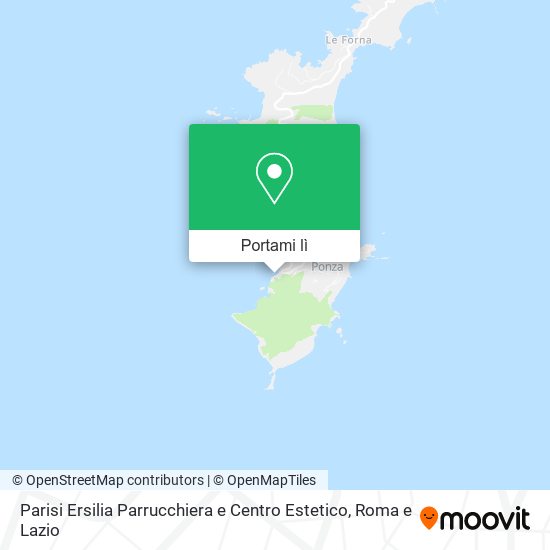 Mappa Parisi Ersilia Parrucchiera e Centro Estetico