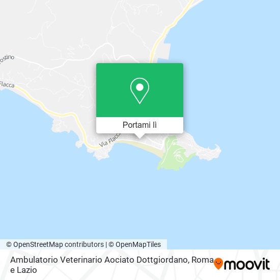 Mappa Ambulatorio Veterinario Aociato Dottgiordano