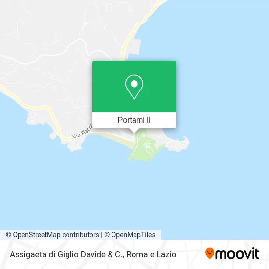 Mappa Assigaeta di Giglio Davide & C.