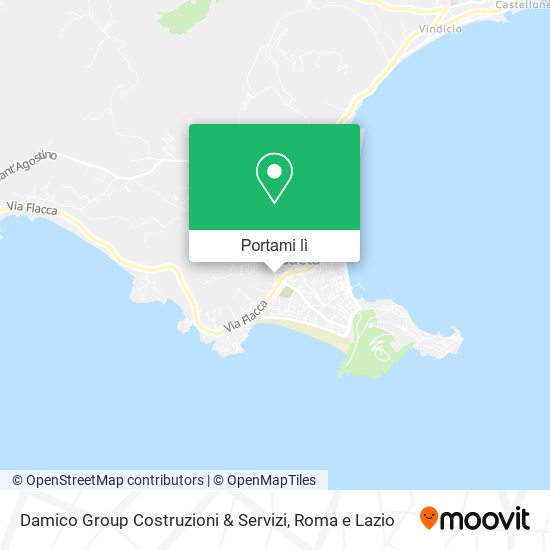 Mappa Damico Group Costruzioni & Servizi