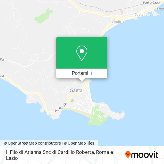 Mappa Il Filo di Arianna Snc di Cardillo Roberta