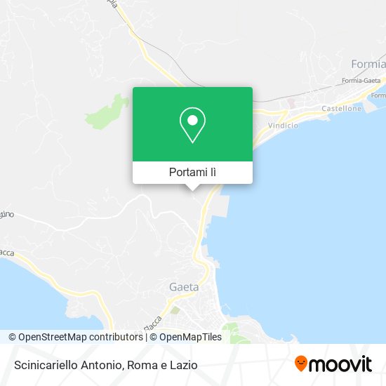 Mappa Scinicariello Antonio