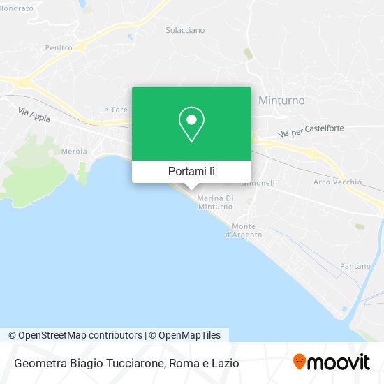 Mappa Geometra Biagio Tucciarone