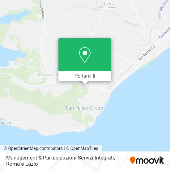 Mappa Management & Partecipazioni-Servizi Integrati