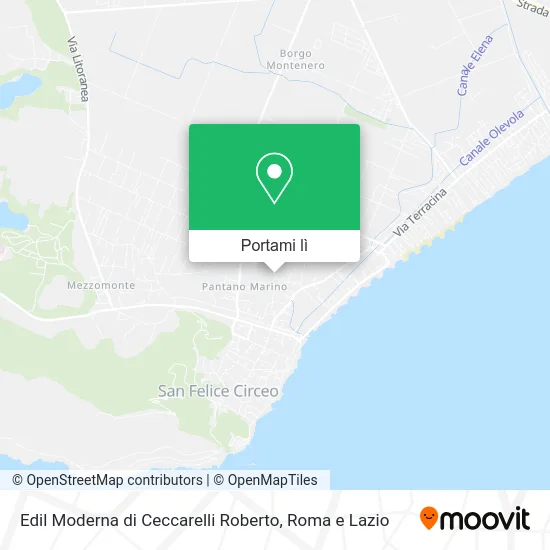 Mappa Edil Moderna di Ceccarelli Roberto