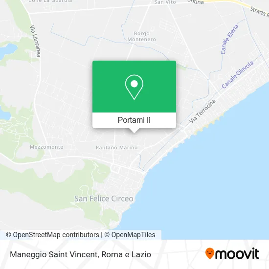 Mappa Maneggio Saint Vincent