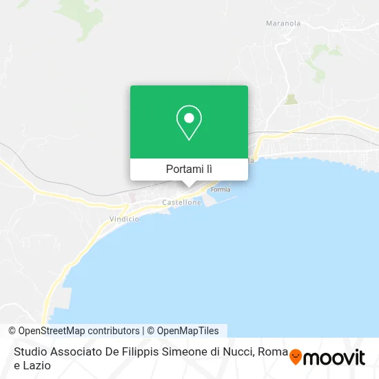 Mappa Studio Associato De Filippis Simeone di Nucci