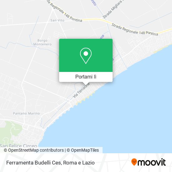 Mappa Ferramenta Budelli Ces
