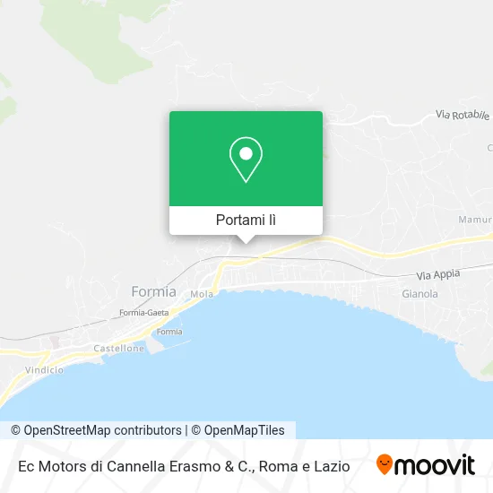 Mappa Ec Motors di Cannella Erasmo & C.