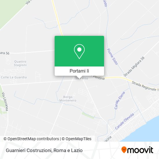 Mappa Guarnieri Costruzioni