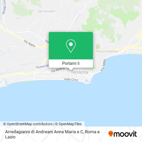 Mappa Arredagianni di Andreani Anna Maria e C