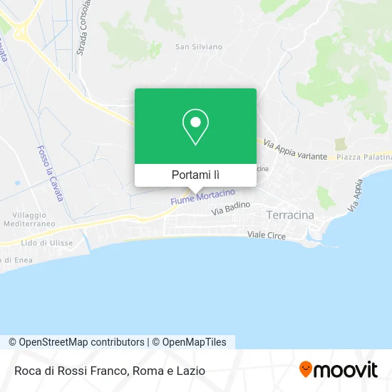 Mappa Roca di Rossi Franco