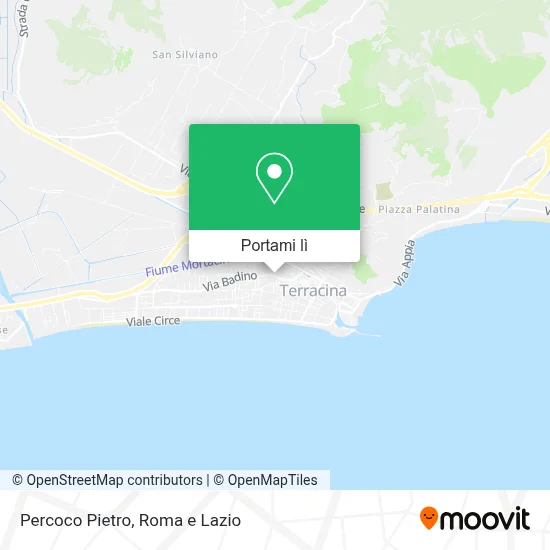 Mappa Percoco Pietro