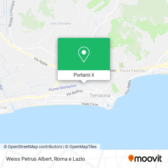 Mappa Weiss Petrus Albert