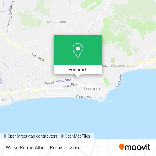 Mappa Weiss Petrus Albert