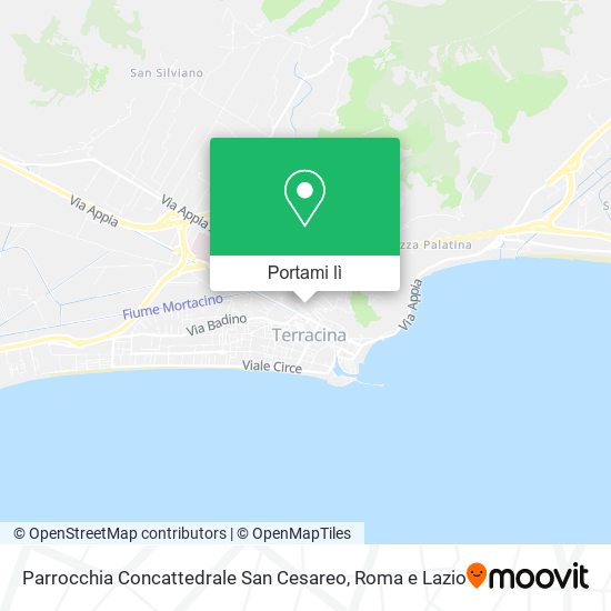 Mappa Parrocchia Concattedrale San Cesareo