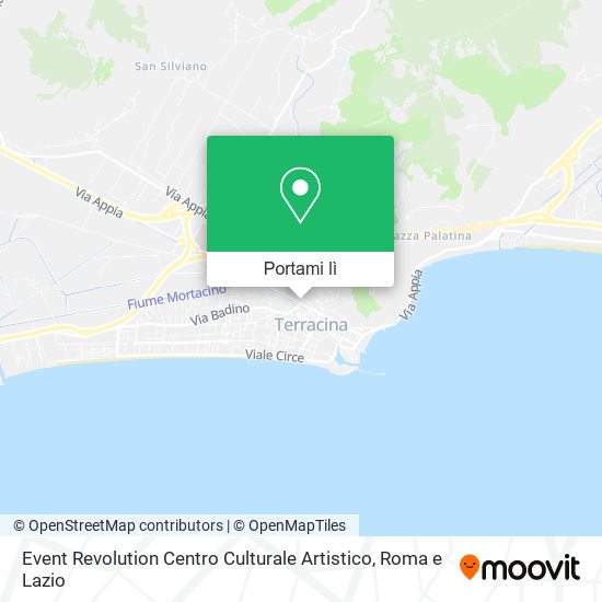 Mappa Event Revolution Centro Culturale Artistico