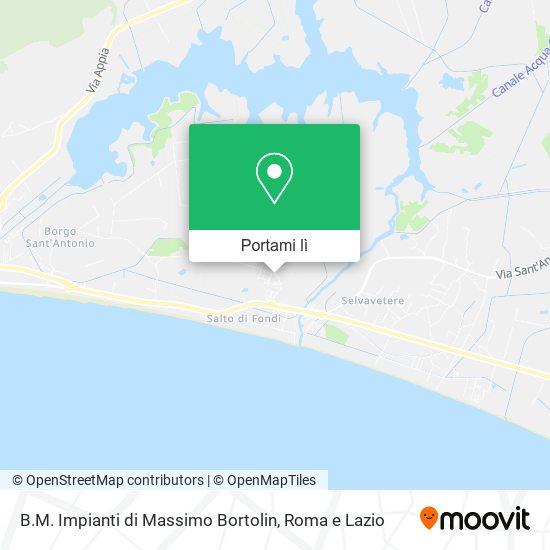 Mappa B.M. Impianti di Massimo Bortolin