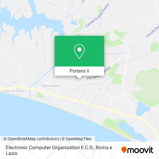 Mappa Electronic Computer Organization E.C.O.