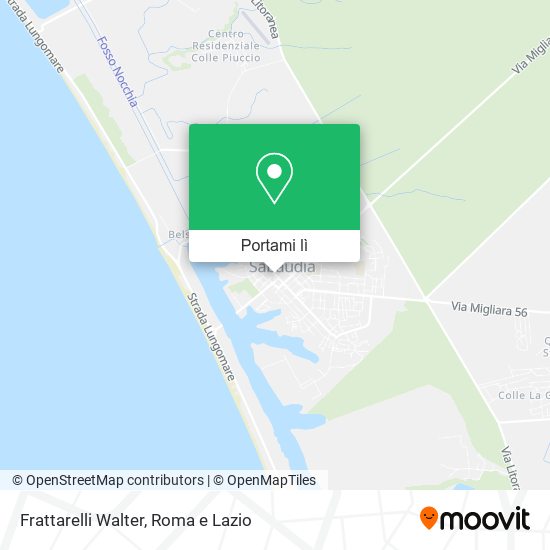 Mappa Frattarelli Walter