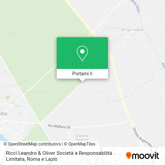 Mappa Ricci Leandro & Oliver Società a Responsabilità Limitata
