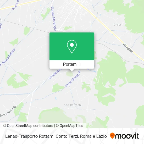 Mappa Lenad-Trasporto Rottami Conto Terzi