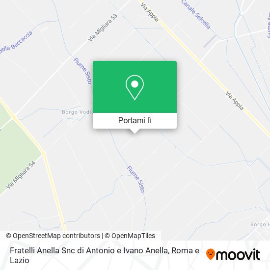 Mappa Fratelli Anella Snc di Antonio e Ivano Anella