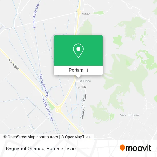 Mappa Bagnariol Orlando