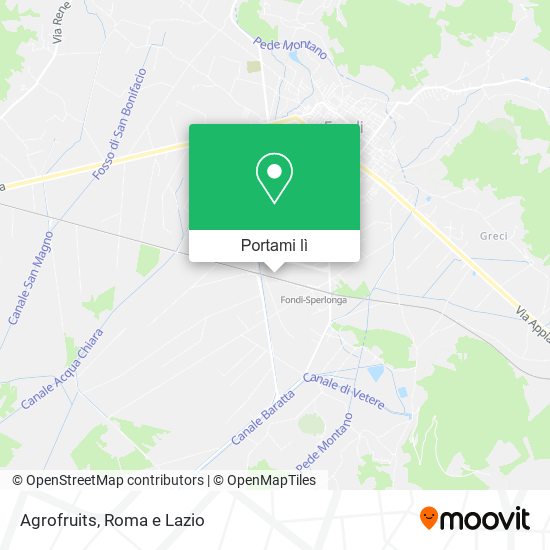 Mappa Agrofruits