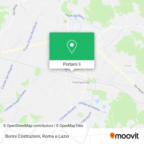 Mappa Borini Costruzioni
