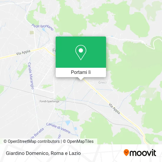 Mappa Giardino Domenico