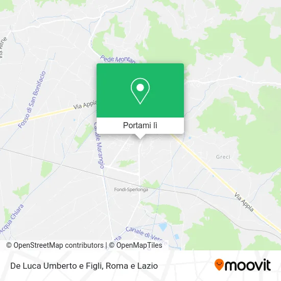 Mappa De Luca Umberto e Figli