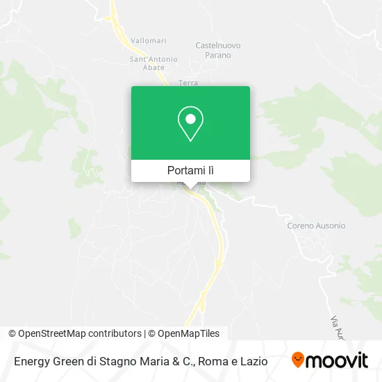 Mappa Energy Green di Stagno Maria & C.