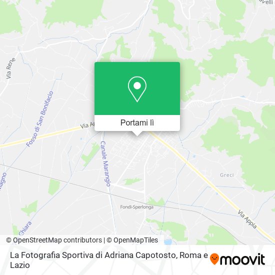 Mappa La Fotografia Sportiva di Adriana Capotosto