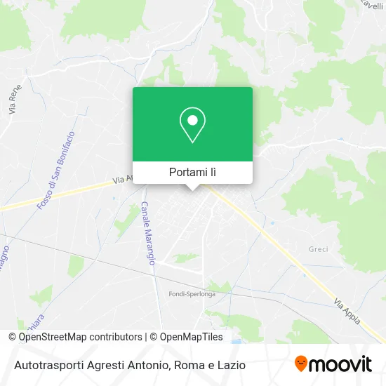 Mappa Autotrasporti Agresti Antonio