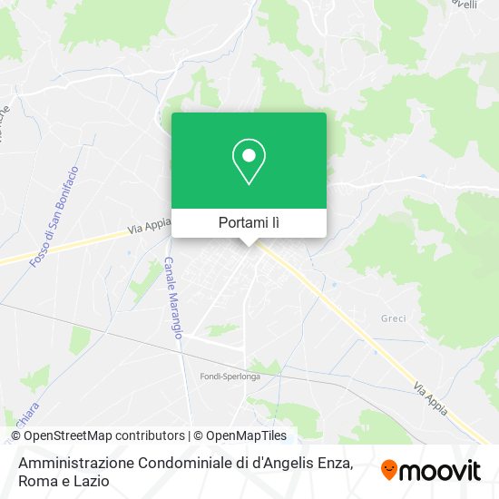 Mappa Amministrazione Condominiale di d'Angelis Enza