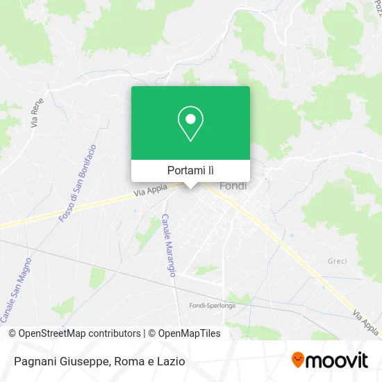 Mappa Pagnani Giuseppe