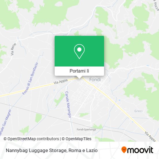 Mappa Nannybag Luggage Storage