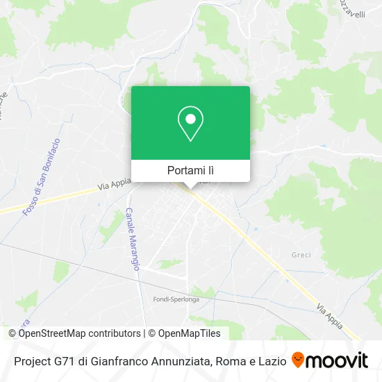 Mappa Project G71 di Gianfranco Annunziata