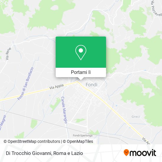 Mappa Di Trocchio Giovanni