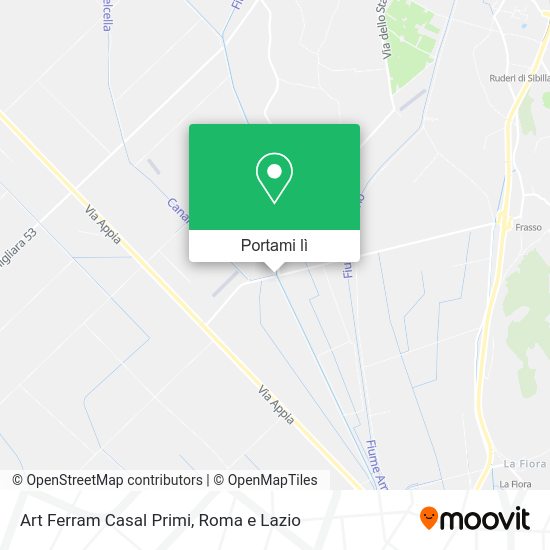 Mappa Art Ferram Casal Primi