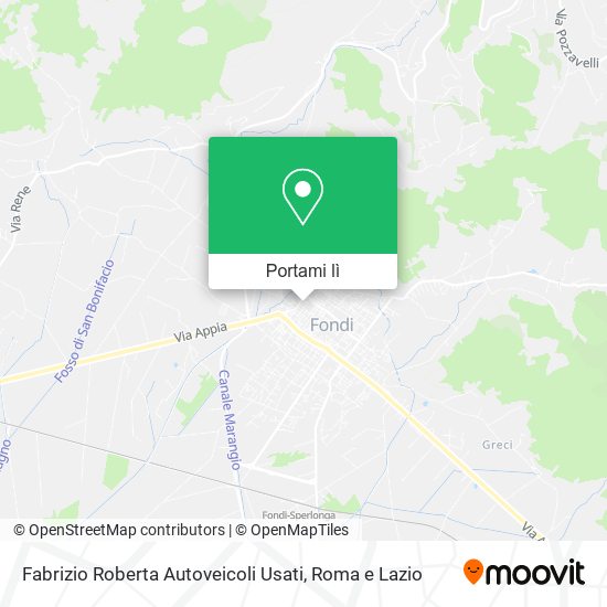 Mappa Fabrizio Roberta Autoveicoli Usati