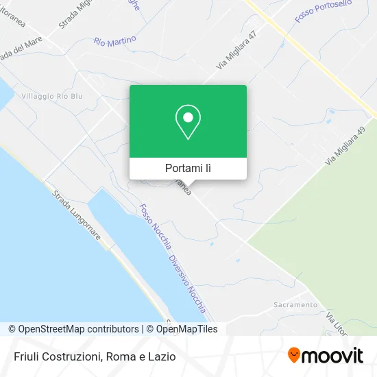 Mappa Friuli Costruzioni
