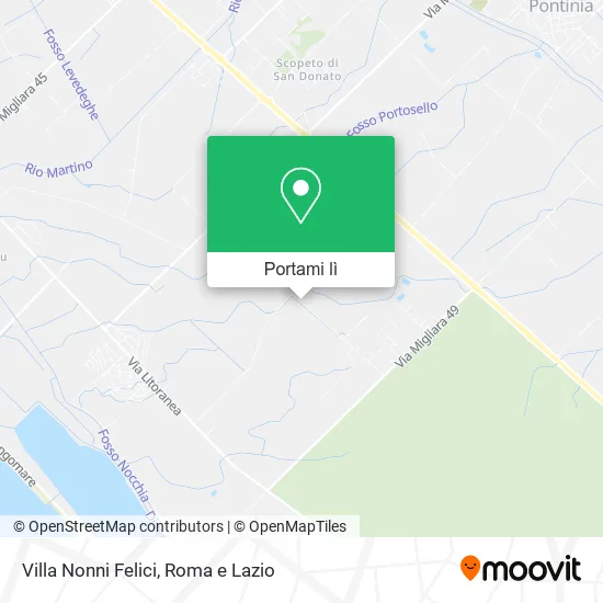 Mappa Villa Nonni Felici