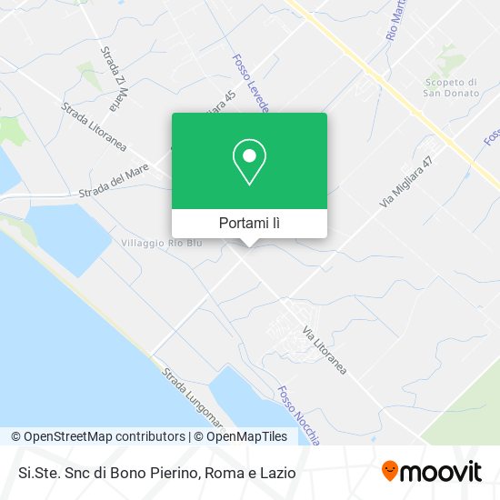 Mappa Si.Ste. Snc di Bono Pierino