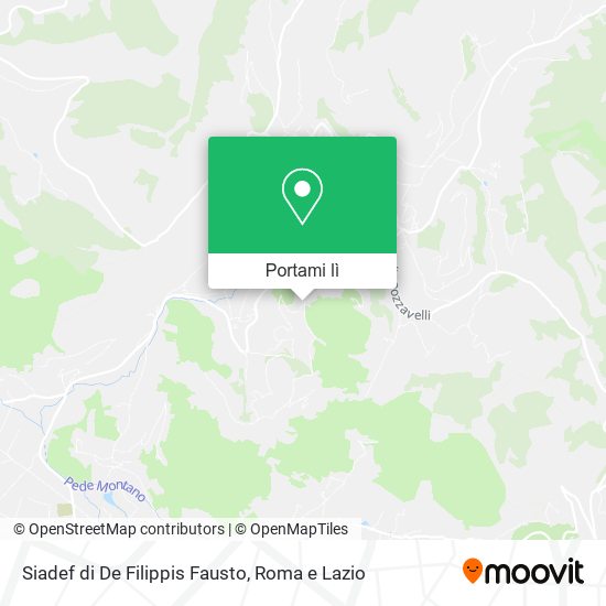 Mappa Siadef di De Filippis Fausto