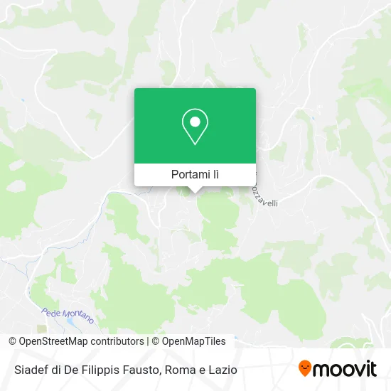 Mappa Siadef di De Filippis Fausto