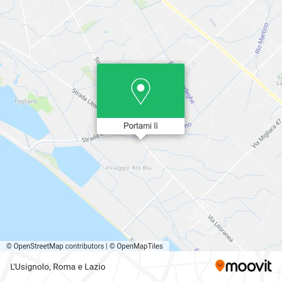 Mappa L'Usignolo